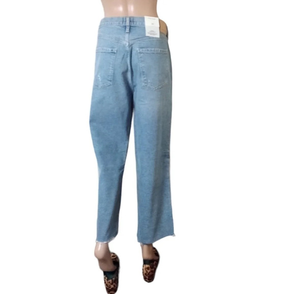 Citizens of Humanity Florence High-Rise Wide-Straight Jeans in Adorn - Picture 6 of 12